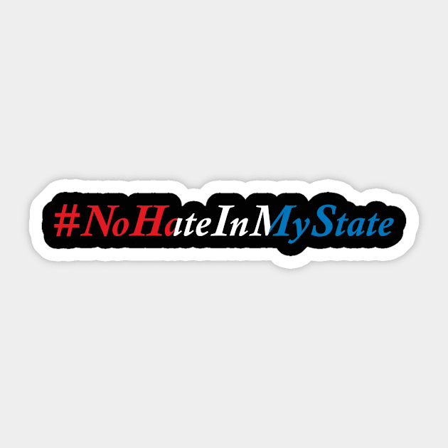 #nohateinmystate Sticker by inksquirt